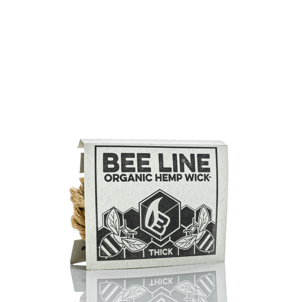 Custom Organic Beeswax Hemp Wick, Header Card Format