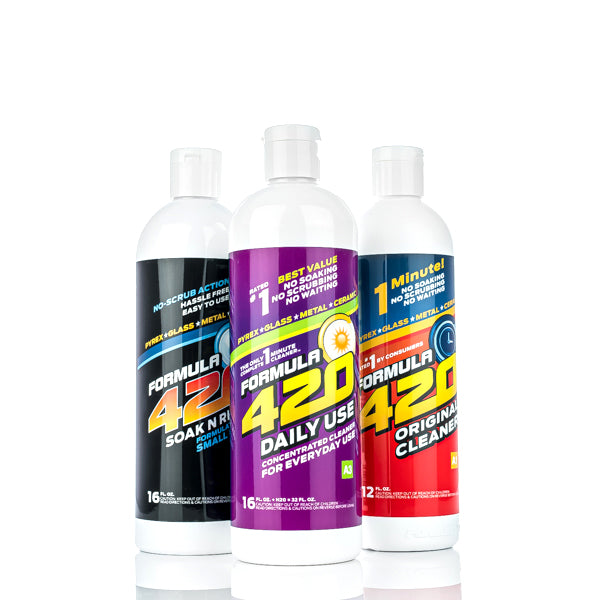 A1 - Formula 420 Original Cleaner / C2 - Formula 710 Instant Cleaner /