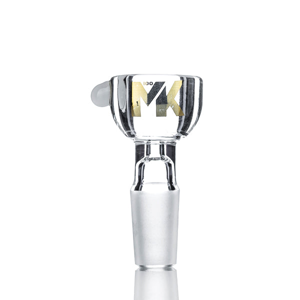 MK100 Glass Slime Double Color 11" Straight Tube Bong - TND