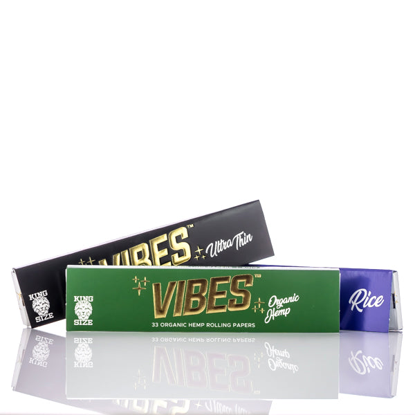 VIBES Rolling Papers King Size Slim - 33 Leaves - TND