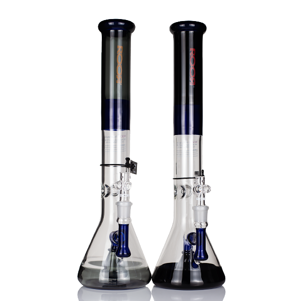 ROOR Tech 18" Fixed 50x5mm Beaker Bong - TOKE N DAB