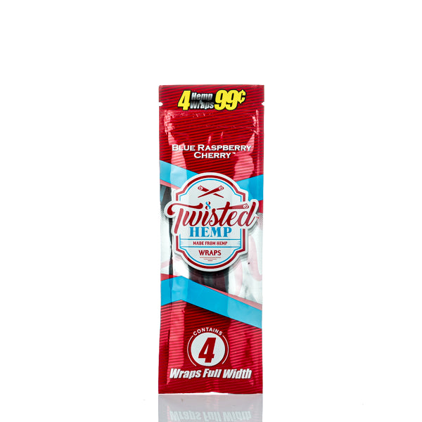 Twisted Hemp Flavored Wraps - 4 Pack - TND