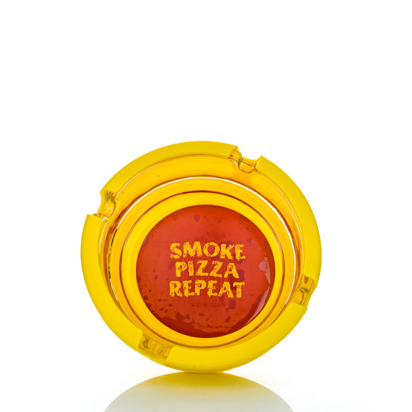 Ugly House 4" Silicone & Glass Ashtray - TND