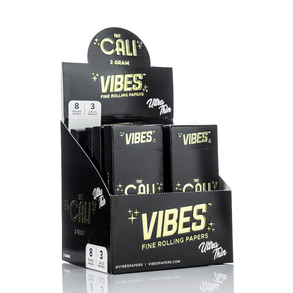 VIBES The Cali Pre-Roll Cone 2 Gram - 3 Pack - Case of 8 - TOKE N DAB