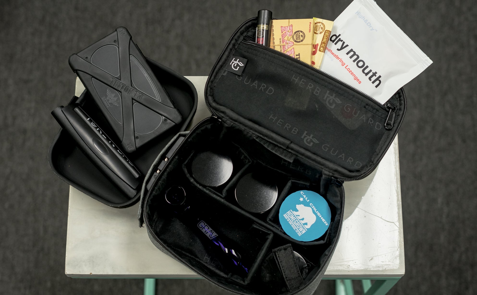 Herb Guard Storage Bag and Containers