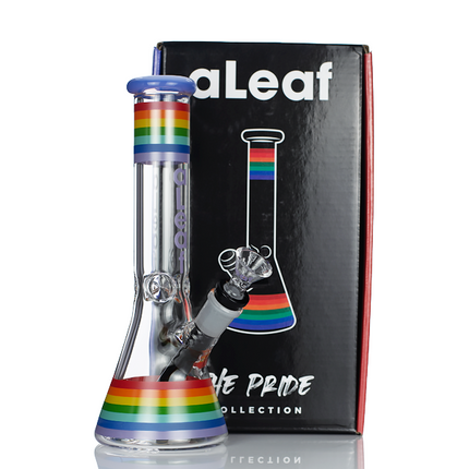 aLeaf 10"  Pride Beaker Bong
