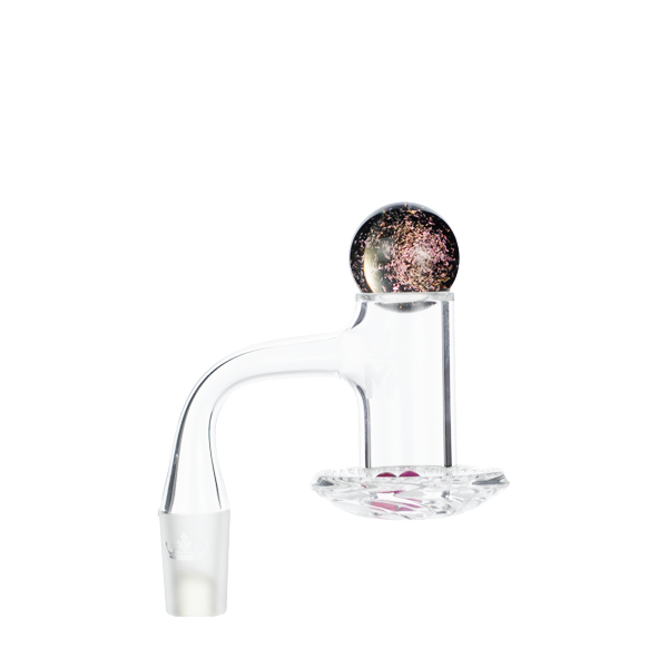 MK100 Glass Tornado V2 Quartz Banger Slurper Set
