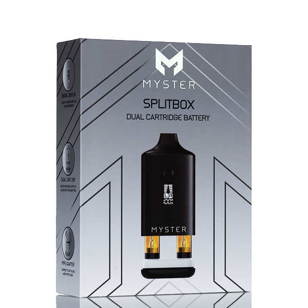 Myster SplitBox Covert Dual 510 Cart Battery | Vape Pen Battery Myster SplitBox Covert Dual 510 Cart Battery | Vape Pen Battery
