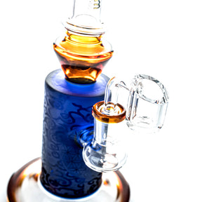 Big Mom Glass Frosted 9" Dab Rig - TND