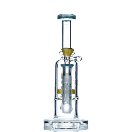 T'ATAOO Glass Six Point Talisman 9" Mini Bong - TOKE N DAB