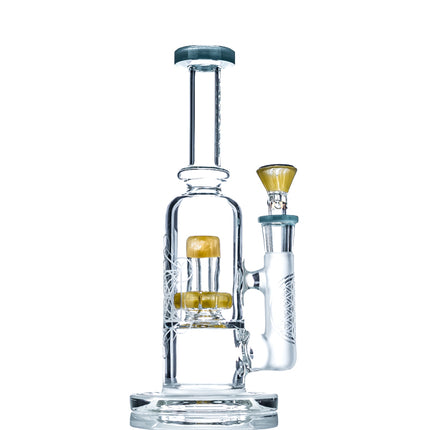 T'ATAOO Glass Six Point Talisman 9" Mini Bong - TOKE N DAB