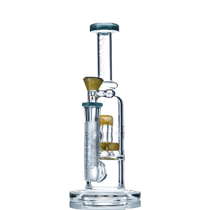 T'ATAOO Glass Six Point Talisman 9" Mini Bong - TOKE N DAB