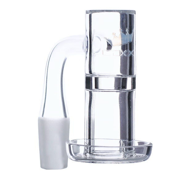 CDXX Concepts Quartz Straight Tube Slurper - 90° 14mm Male - TND
