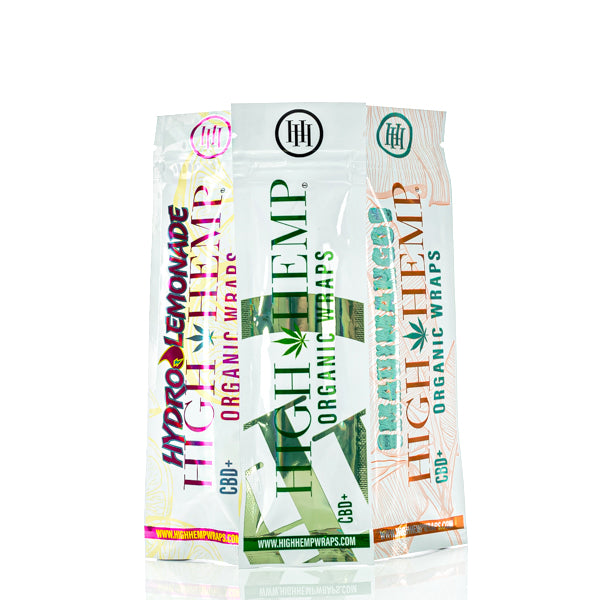 High Hemp Organic Hemp Wraps - 2 Pack - TND