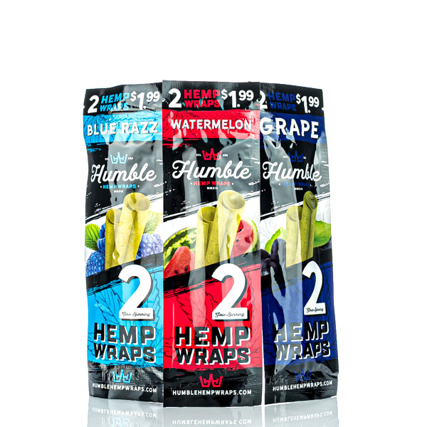 Humble Slow Burning Hemp Wraps - 2 Pack - TND