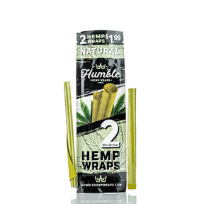 Humble Slow Burning Hemp Wraps - 2 Pack - TND