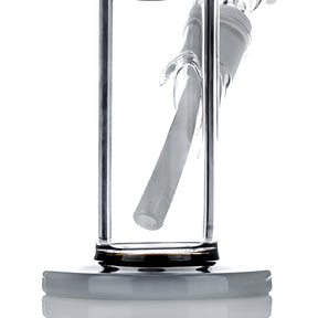 MK100 Glass Slime Double Color 11" Straight Tube Bong - TND