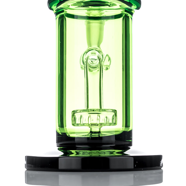 MK100 Glass Aqua Colortube Showerhead 8" Dab Rig - TND