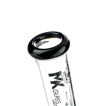 MK100 Glass Classic Straight Shooter 8" Bong - TND