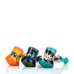 MK100 Glass Dichro Hammer Hand Pipe - TND