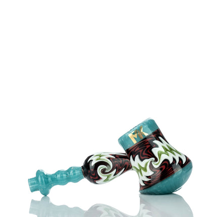 MK100 Glass Dichro Hammer Hand Pipe - TND