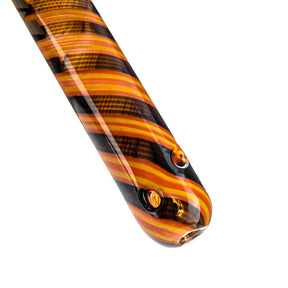 MK100 Glass Wig-Wag 4" 19mm to 14mm Diffused Downstem - TOKE N DAB