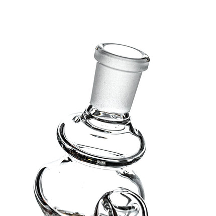 MK100 Glass Wig-Wag 14mm Dry Ash Catcher and Bowl Set - TOKE N DAB