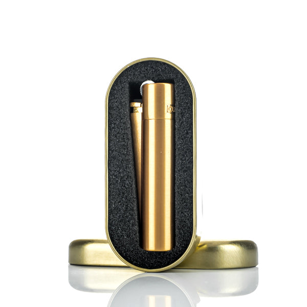 Clipper Lighter All Metal Gold