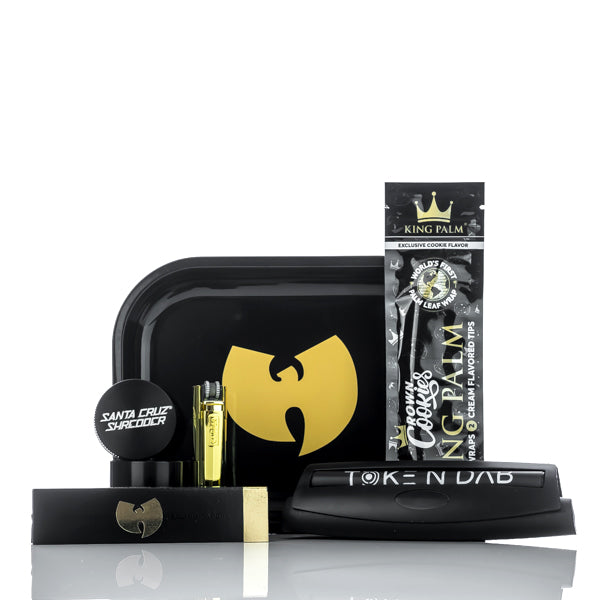 Wu-Tang Black And Gold King Size Roll-Your-Own Combo Pack - TOKE N DAB