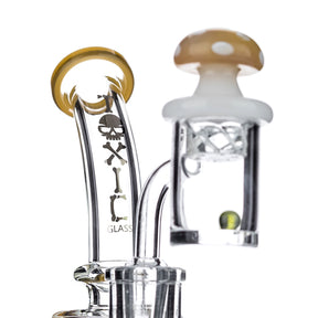 Toxic Glass Mushroom 9" Dab Rig Set - TND