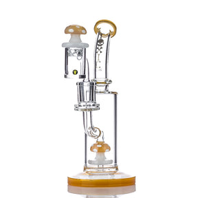 Toxic Glass Mushroom 9" Dab Rig Set - TND
