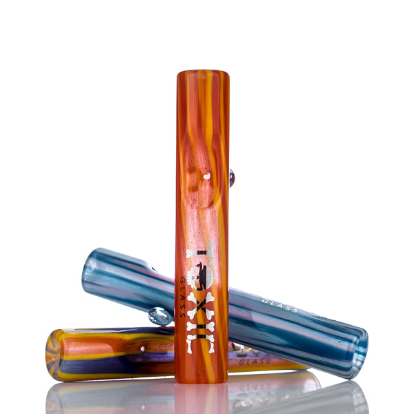 Toxic Glass Mini Steamroller Hand Pipe - TND