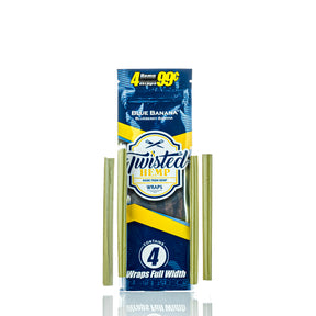 Twisted Hemp Flavored Wraps - 4 Pack - TND
