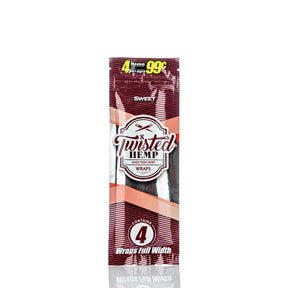 Twisted Hemp Flavored Wraps - 4 Pack - TND