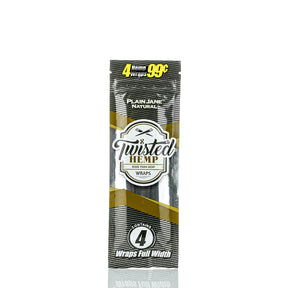 Twisted Hemp Flavored Wraps - 4 Pack - TND