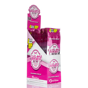 Twisted Hemp Flavored Wraps - 4 Pack - Case of 15 - TOKE N DAB