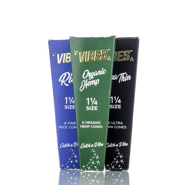 VIBES 1 1/4 Pre-Roll Cone - 6 Pack - TND
