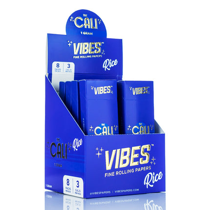 VIBES The Cali Pre-Roll Cone 1 Gram - 3 Pack - Case of 8 - TOKE N DAB