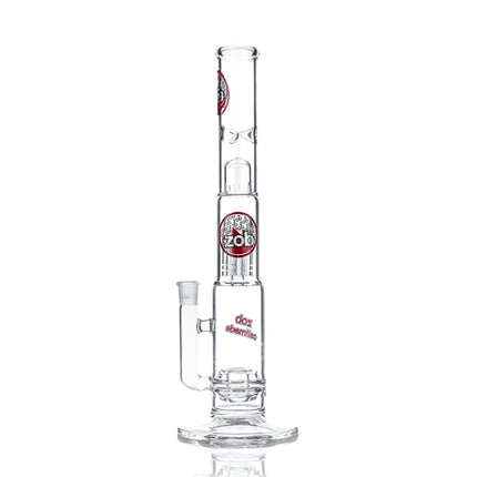 Zob 18" Stemless Straight Tube w/ Zobello And 8 Arm Tree Percolators - TOKE N DAB